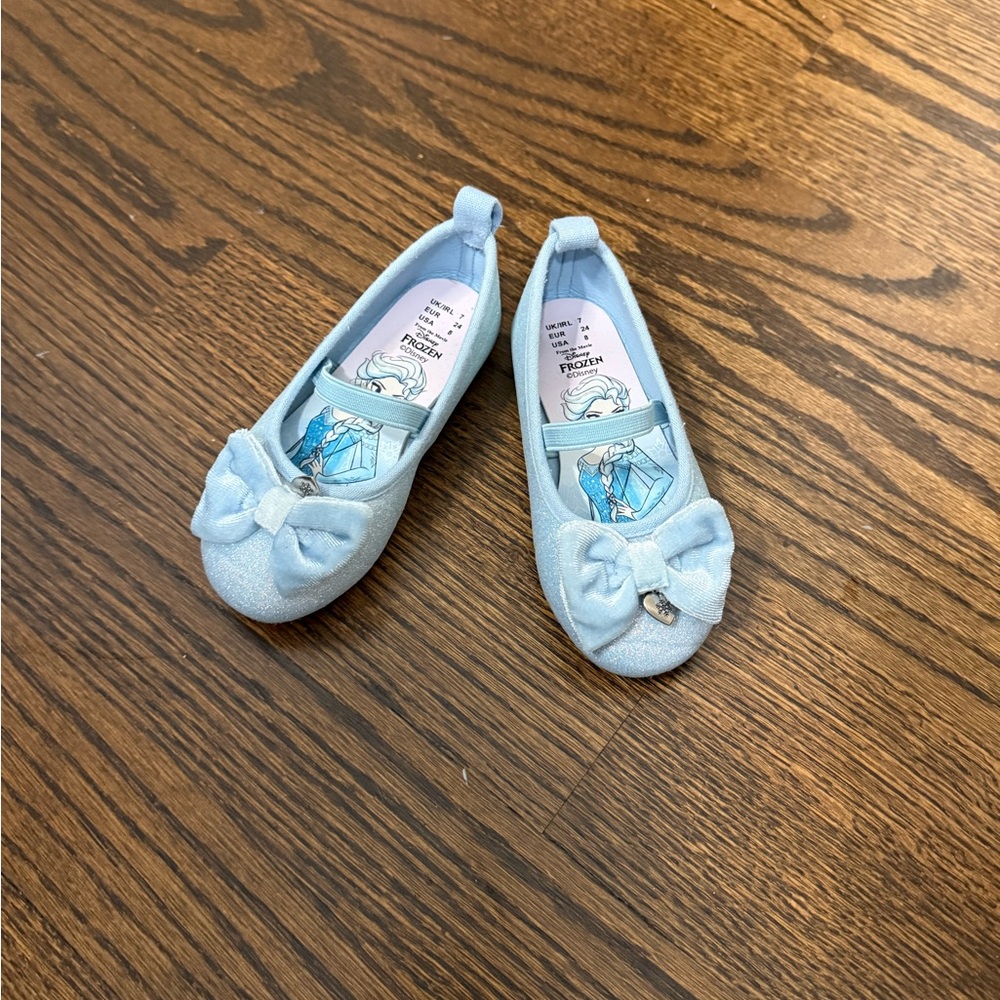 Disney Frozen Light Blue Sparkle Shoe